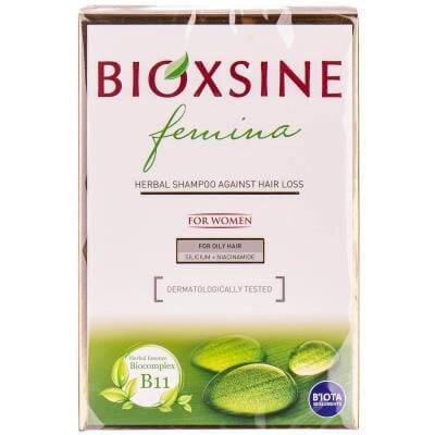 Шампунь Bioxsine Femina проти випадіння для жирного волосся, 300 мл