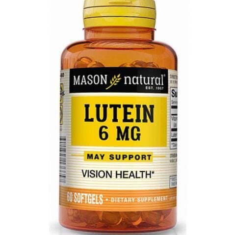 Лютеїн Mason Natural Lutein 6, 60 гелевих капсул