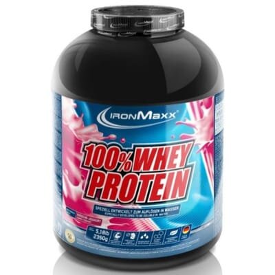 Протеїн IronMaxx 100% Whey Protein Вишневий йогурт, 2350 г (банка)