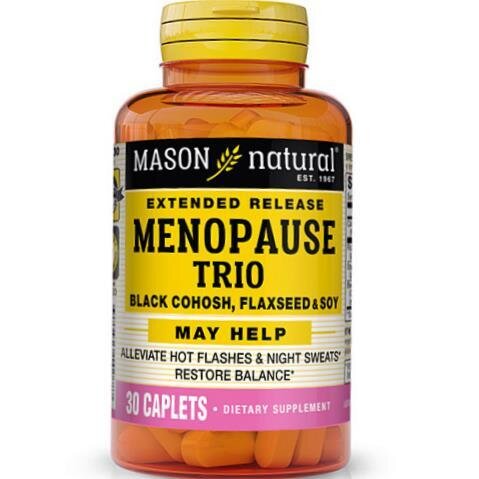 Дієтична добавка Mason Natural Menopause Trio, 30 каплет