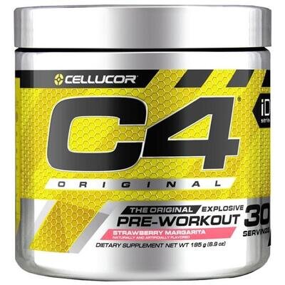 Передтренерувальний комплекс Cellucor C4 Original Strawberry Margarita, 195 г