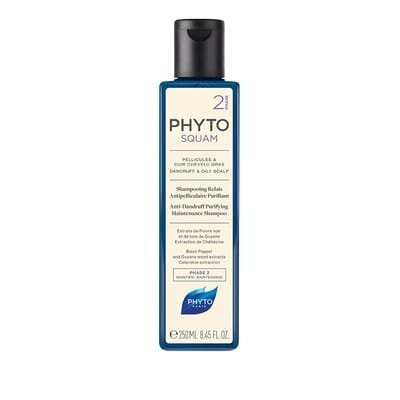 Шампунь Phyto Squam очищуючий проти лупи для жирної шкіри, 250 мл
