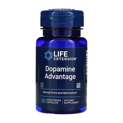 Дофамін Life Extension Dopamine Advantage, 30 вегетаріанських капсул
