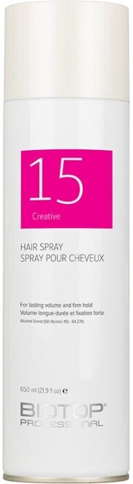Лак для волосся Biotop 15 Creative, 650 мл