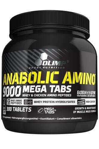 Амінокислота Olimp Whey Amino 9000, 300 таблеток