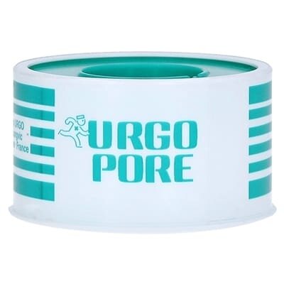Пластир медичний Urgopore на нетканій основі 5 м х 2,5 см, 1 штука