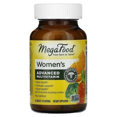 Мультивітаміни для жінок MegaFood Multi for Women, 60 таблеток