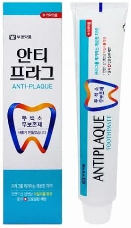 Зубна паста Bukwang Anti-Plaque Pharmaceutical Co. Ltd з ксилітом проти нальоту, 90 г