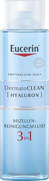 Міцелярний флюїд Eucerin DermatoClean 3-в-1 очищуючий для всіх типів шкіри (69754), 400 мл