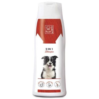 Шампунь-кондиціонер M-Pets Shampoo & Conditioner 2 in 1 без парабенів для собак з усіма типами шерсті, 250 мл
