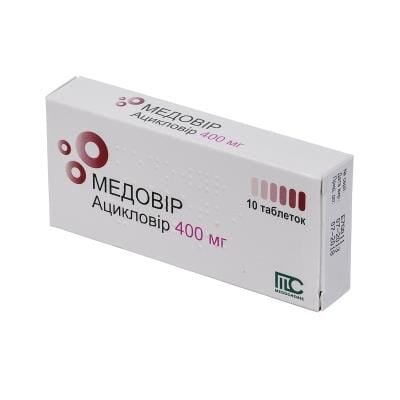 Медовір таблетки по 400 мг №10