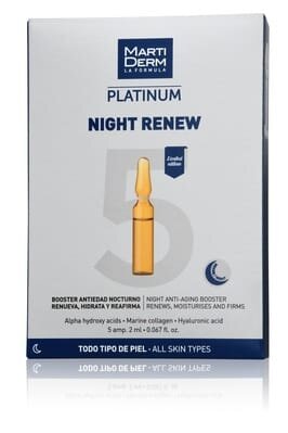 Ампули MartiDerm Night Renew, 5 штук по 2 мл