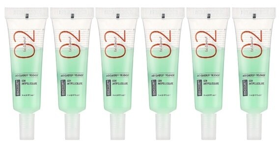 Ампули Biotop 02 Eco Dnadruff проти лупи, 6 шт x 11 мл