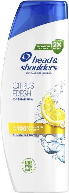 Шампунь Head & Shoulders Цитрусова Свіжість проти лупи, 400 мл