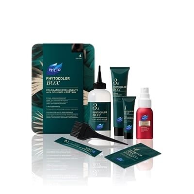 Фарба для волосся Phyto Phytocolor BOX стійка тон 4 шатен