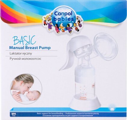 Молоковідсмоктувач Canpol Babies Basic ручний, 12/205