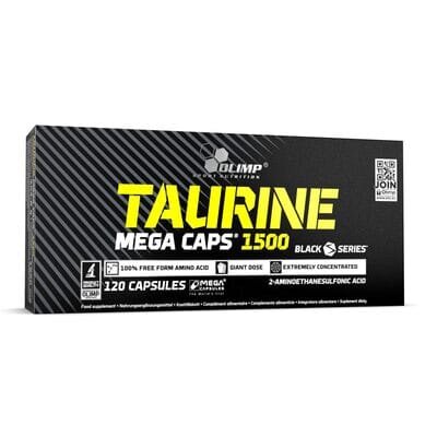 Таурін Olimp Taurine Mega Caps, 120 капсул