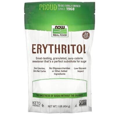 Еритритол NOW Real Food Erythritol, 454 г