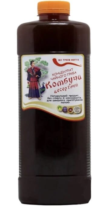 Комбуча (концентрат чайного гриба), 1000 мл