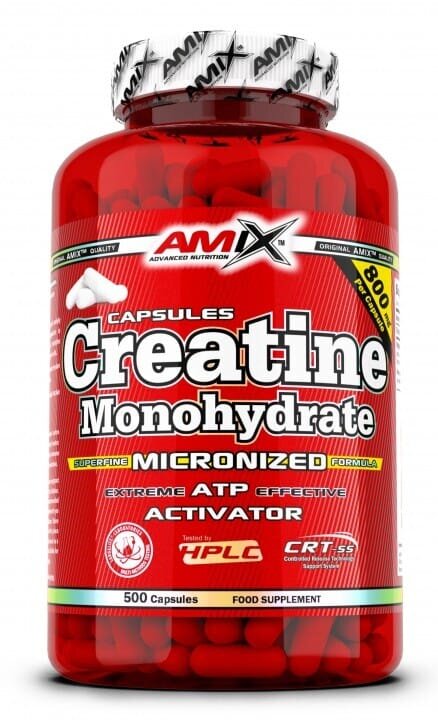 Креатин моногідрат Amix Nutrition Creatine Monohydrate Micronized 800 мг, 500 капсул