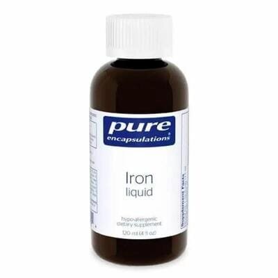 Залізо Pure Encapsulations Iron рідина, 120 мл