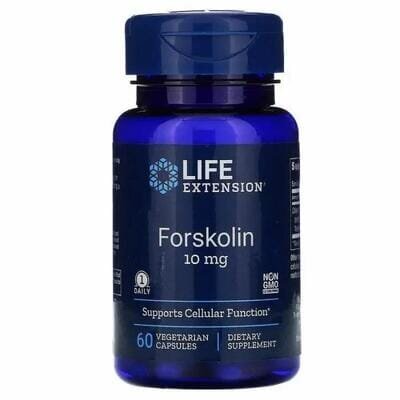 Форсколін Life Extension Forskolin 10 мг, 60 капсул