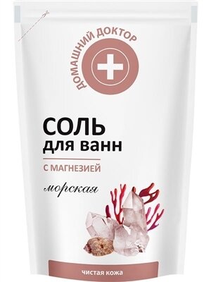 Сіль для ванн Домашній Доктор, з магнезією, 500 мл
