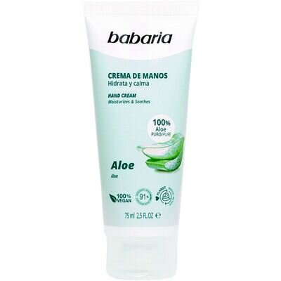 Крем для рук Babaria Aloe з алое вера, 75 мл