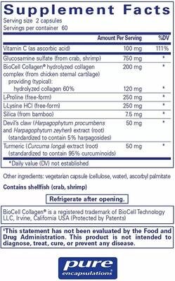 Відновлення зв'язок Pure Encapsulations Ligament Restore, 120 капсул