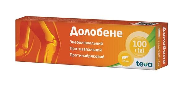 Долобене гель по 100 г у тубах