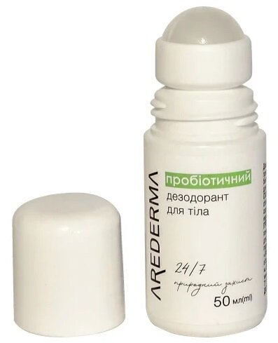 Дезодорант кульковий Arederma з пробіотиком, 50 мл