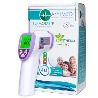 Термометр медичний ArhiMED Ecotherm ST350 інфрачервоний безконтактний