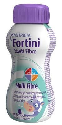 Ентеральне харчування Nutricia Fortini з харчовими волокнами від 1 року з нейтральним смаком, 200 мл