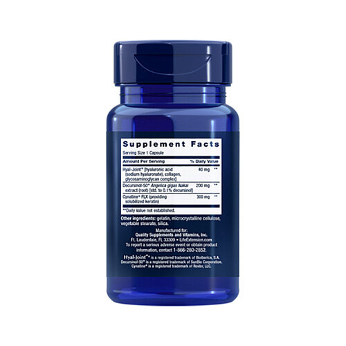 Хондропротектор Life Extension Fast-Acting Joint Formula, 30 капсул