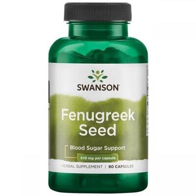 Пажитнику насіння Swanson Fenugreek seed капсули по 610 мг №90