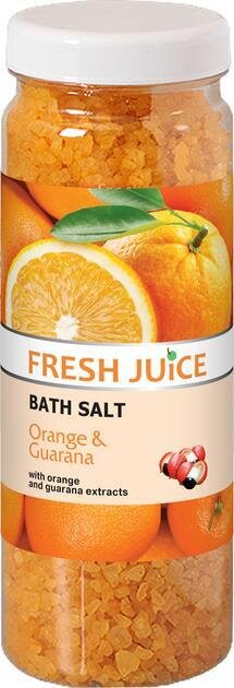 Сіль для ванн Fresh Juice Orange & Guarana, 700 г