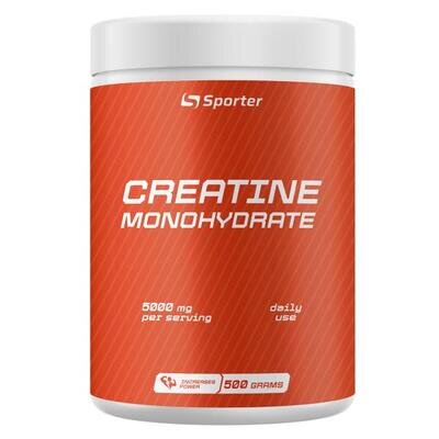 Креатин Sporter Creatine Monohydrate, 500 г
