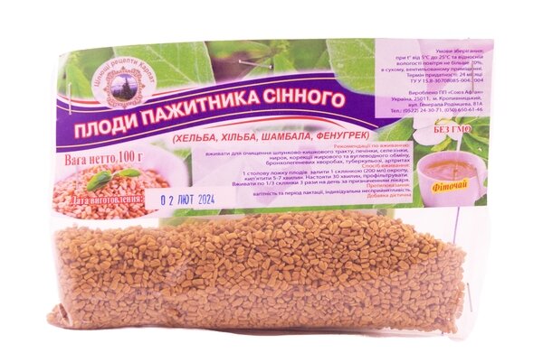 Фіточай Союз Афган Плоди пажитника сінного по 100 г у пач.