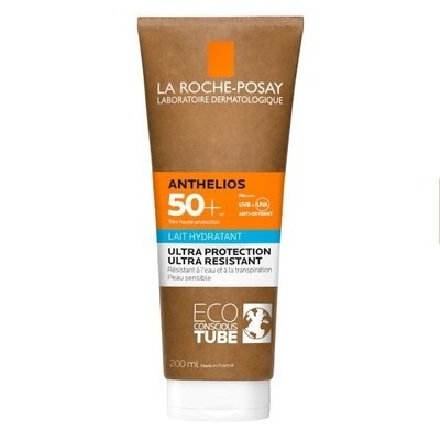 Лосьйон сонцезахисний La Roche Posay Anthelios зволожуючий ультрастійкий для шкіри обличчя і тіла SPF50 +, 250 мл