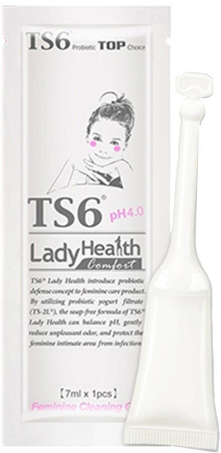 Гель для інтимної зони TS6 Lady Health Feminine Cleaning Gel, 7 шт х 7 мл