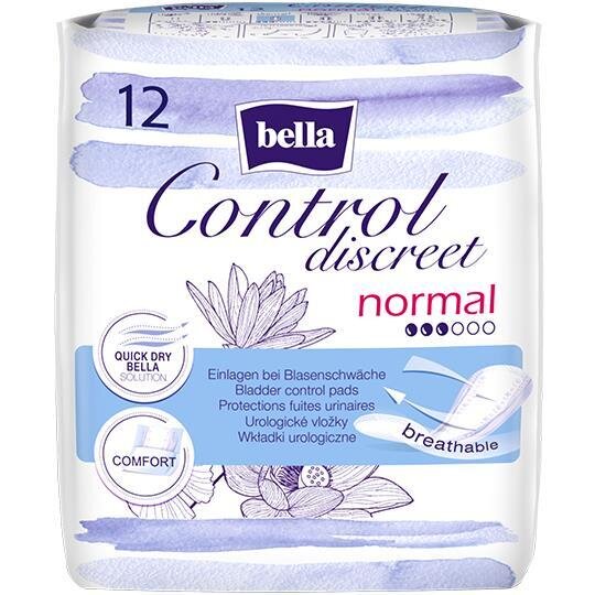 Прокладки урологічні Bella Control Discreet Normal, 12 штук