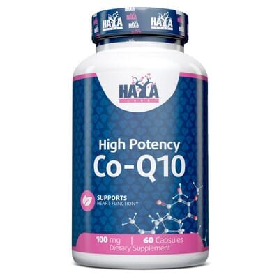 Коензим Q10 Haya Labs High Potency Co-Q10 100 мг капсули №60