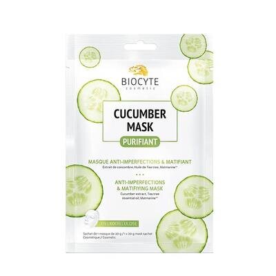 Маска для обличчя Biocyte Cucumber Mask Освіжаюча, 10 г