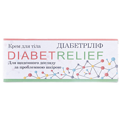 Крем для тіла Healthyclopedia DIABETRELIEF, 75 мл
