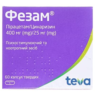 Фезам капсули тв. №60 (10х6)