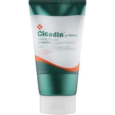 Пінка для вмивання Missha Cicadin pH Blemish для чутливої шкіри, 150 мл