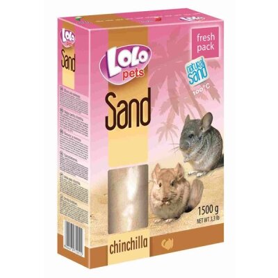 Пісок для шиншил Lolo Pets, 1,5 кг