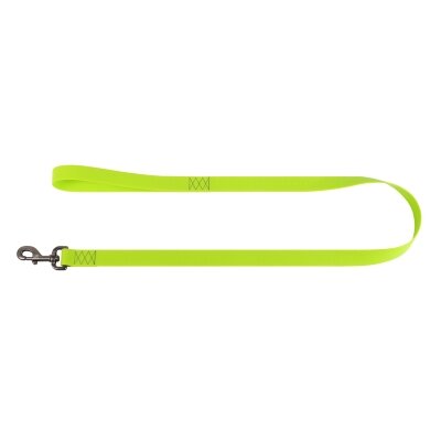 Повідець Collar WAUDOG Waterproof водостійкий, ширина 15 мм довжина 122 см, салатовий