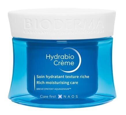 Крем для обличчя Bioderma Hydrabio Rich насичений зволожуючий для чутливої зневодненої шкіри, 50 мл