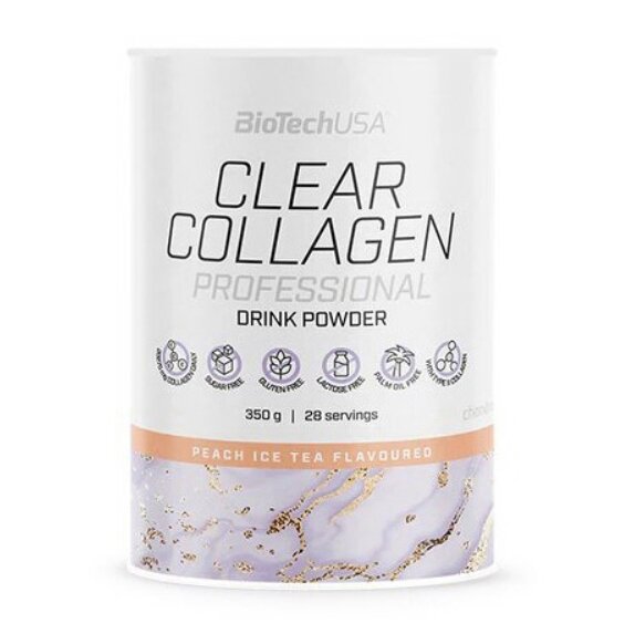 Коллаген Biotech Clear Collagen персиковий чай, 350 г